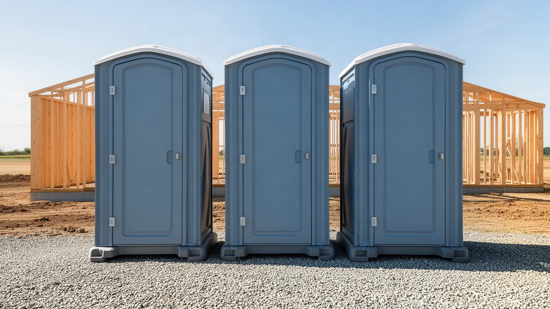 Clean porta potty unit from Pine Mountain Porta Potty Rental in Dallas, TX